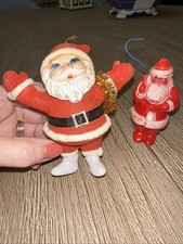Vintage flocked santa for sale  Orlando