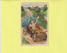Cpa gaufree fille d'occasion  Draguignan