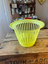 Vintage yellow plastic for sale  LIVERPOOL