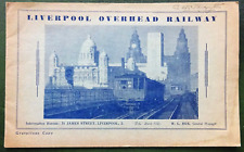 liverpool overhead railway for sale  UK