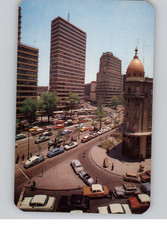 Cartão postal vista panorâmica do Paseo de la Reforma Cidade do México década de 1950 comprar usado  Enviando para Brazil