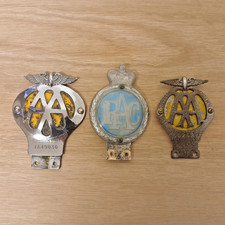 Vintage car badges for sale  MALTON