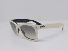 Ray-Ban Wayfarer RB 2140 956/32 47 White Black w/Grey Gradient lens RayBan na sprzedaż  Wysyłka do Poland