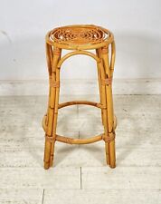 Sgabello rotondo rattan usato  Varallo Pombia