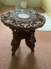 folding wooden side table for sale  PENZANCE