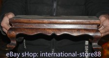 Móveis de mesa 14,4" antiga dinastia chinesa Huanghuali madeira incrustada concha peixe comprar usado  Enviando para Brazil