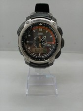Usado, Relógio digital solar Casio Pro Trek Prw-5000 com correção automática de segunda posição comprar usado  Enviando para Brazil