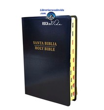 Biblia Bilingüe RV1960  KJV imit piel negro con indice  na sprzedaż Biblia Bilingüe RV1960  KJV imit piel negro con indice  na sprzedaż  Wysyłka do Poland