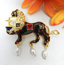 Gold tone enamel for sale  Fort Worth