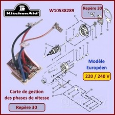 Platine contrôle vitesse d'occasion  Diebling