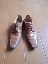 Scarpe cuoio eleganti usato  Genova