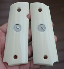 1911 GRIPS FIT COLT TAMANHO REAL GOVERNMENT COMMANDER IMITAÇÃO MARFIM # Prata aleatória comprar usado  Enviando para Brazil