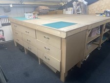 Wooden work table for sale  LONDON
