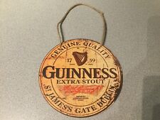 Round wooden guinness for sale  BASINGSTOKE