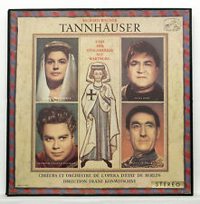 ASDF 250/3 ⸺ KONWITSCHNY ⸺ WAGNER tannhauser ⸺ LVDSM EMI stereo 4xLPs box EX+ comprar usado  Enviando para Brazil