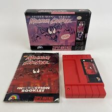 Usado, Maximum Carnage (Super Nintendo SNES) Completo CIB VERMELHO Autêntico Spiderman Venom comprar usado Usado, Maximum Carnage (Super Nintendo SNES) Completo CIB VERMELHO Autêntico Spiderman Venom comprar usado  Enviando para Brazil