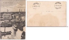 Storia postale cartolina usato  Roma