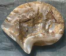 Peinture nacre 19èm d'occasion  Le Beausset