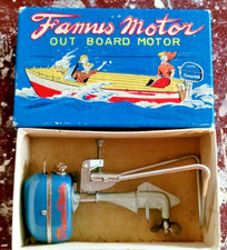 Usado, Motor de popa vintage Famus brinquedo elétrico com caixa e suporte comprar usado  Enviando para Brazil