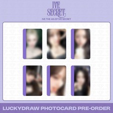 Cartão fotográfico [Pré-venda] IVE 4º EP álbum IVE SECRET commuu 2º evento LuckyDraw KPOP comprar usado  Enviando para Brazil