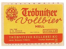 Ddr etikett hell gebraucht kaufen  Prösen