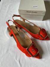Russell bromley orange for sale  LONDON