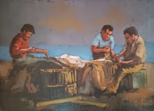 Dipinto olio tela usato  Roma