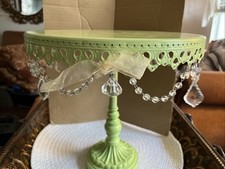 Green cake stand for sale  San Antonio