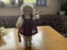 Porzellan puppe geige gebraucht kaufen  Berghülen