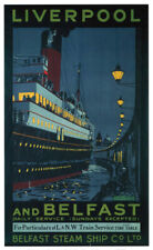 Vintage liverpool belfast for sale  CRUMLIN