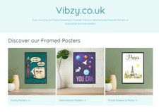 Vibzy.co.uk online business for sale  LEEDS