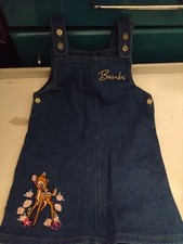 Disney jeanskleid bambi gebraucht kaufen  Würselen