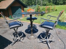 Black leather metal for sale  Esopus