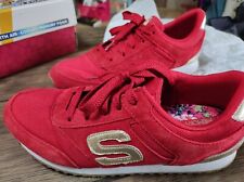 Sneakers rosse skechers usato  Milano