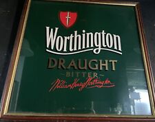 Framed worthington beer for sale  STOURPORT-ON-SEVERN