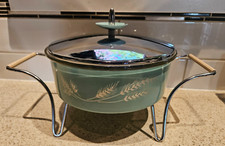 Pyrex 595 turquoise d'occasion  Expédié en Belgium