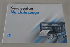 Scheckheft serviceplan blanko gebraucht kaufen  Jever