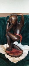 Scultura africana vintage usato  Torrita Tiberina