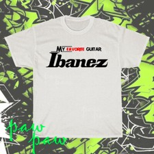 Camiseta americana logotipo guitarras musicais nova em folha Ibanez engraçada tamanho P a 5XL comprar usado  Enviando para Brazil
