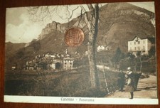 Cartolina epoca paesagg usato  Fagnano Olona