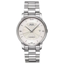 Relógio MIDO Baroncelli III automático 39mm cronômetro mostrador prata M0104081103700 comprar usado  Enviando para Brazil