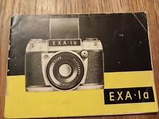 Gebrauchsanweisung ddr exakta gebraucht kaufen  Annaberg-Buchholz, Mildenau