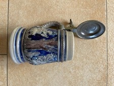 Bierkrug alt zinndeckel gebraucht kaufen  Pfaffenhofen a.d.Ilm