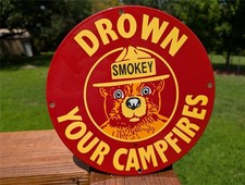 Porcelain smokey bear for sale  Humansville