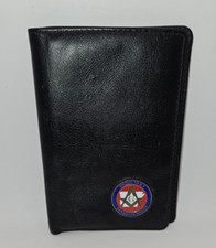 Masonic wallet black for sale  Jasper