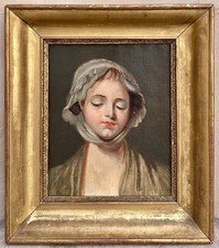 Tableau ancien portrait d'occasion  Paris XVII