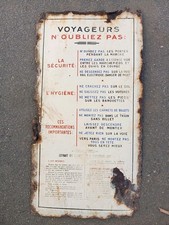 Ancienne plaque émaillée d'occasion  Caen