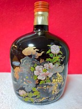Garrafa de vidro Suntory Old Whisky design especial leões duplos (vazia) Japão comprar usado  Enviando para Brazil