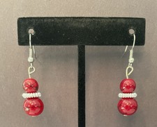 Red bead silver for sale  Brighton