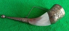 Vintage drinking horn for sale  LEIGH